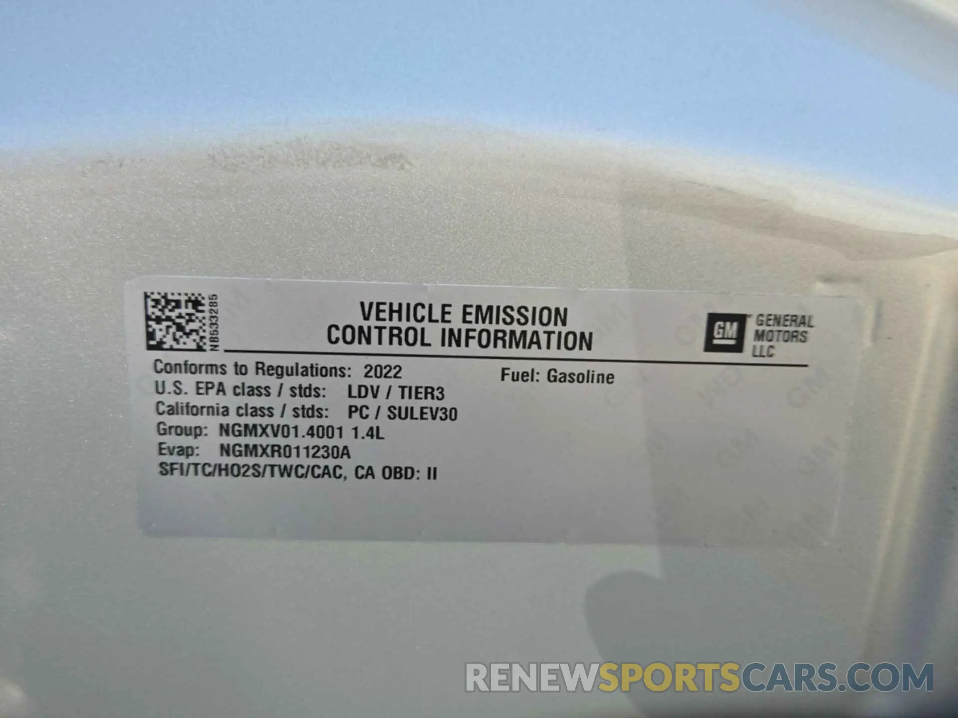 30 Photograph of a damaged car KL4CJESM2NB533285 BUICK ENCORE 2022