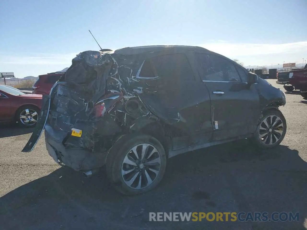 3 Photograph of a damaged car KL4CJESM2NB552483 BUICK ENCORE 2022
