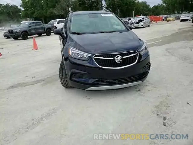 14 Photograph of a damaged car KL4CJESM2NB558686 BUICK ENCORE 2022