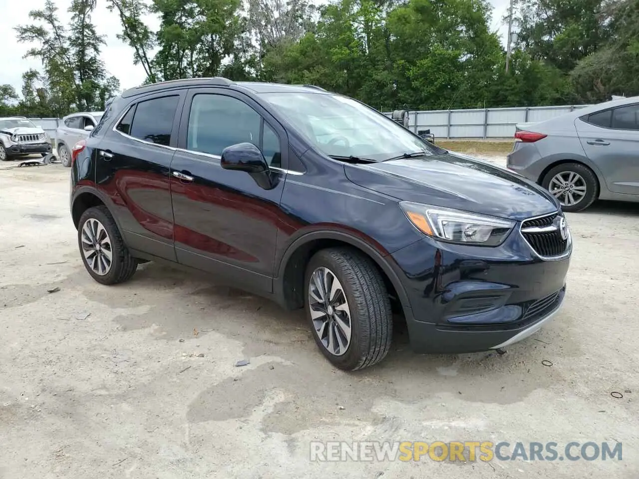 4 Photograph of a damaged car KL4CJESM2NB558686 BUICK ENCORE 2022