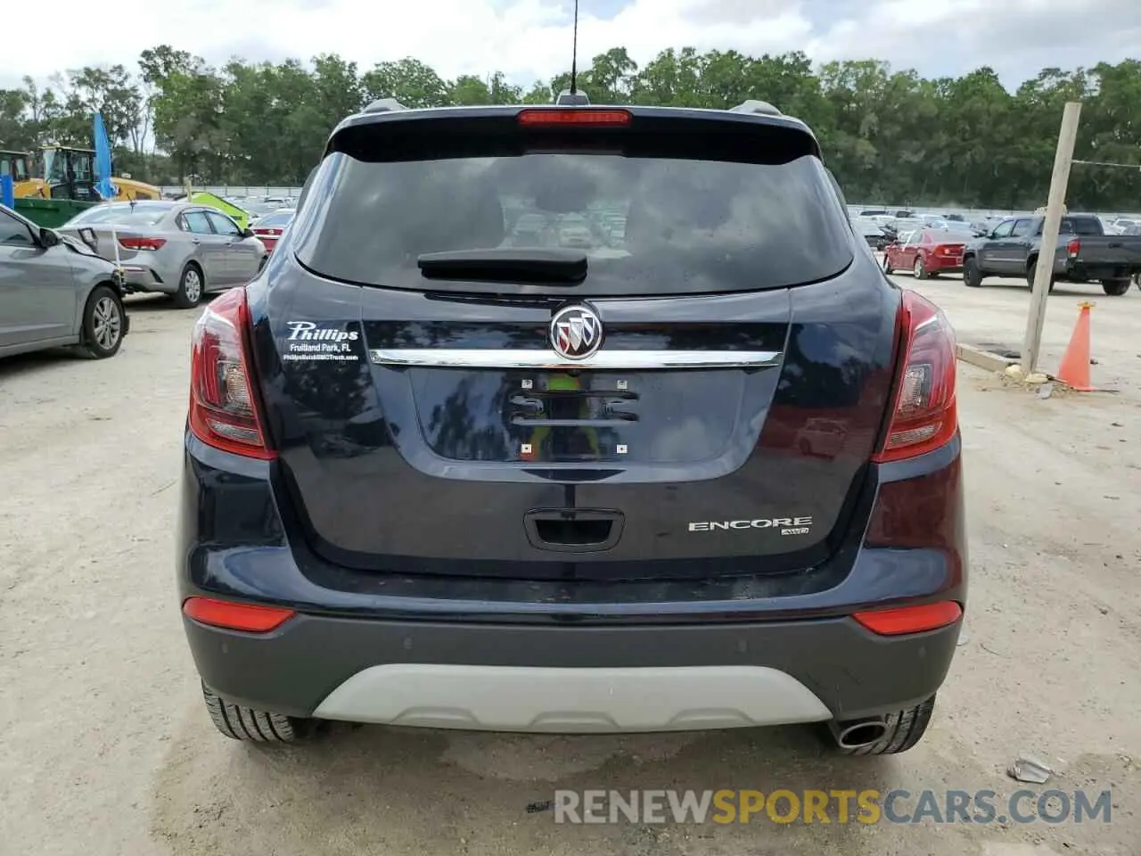 6 Photograph of a damaged car KL4CJESM2NB558686 BUICK ENCORE 2022