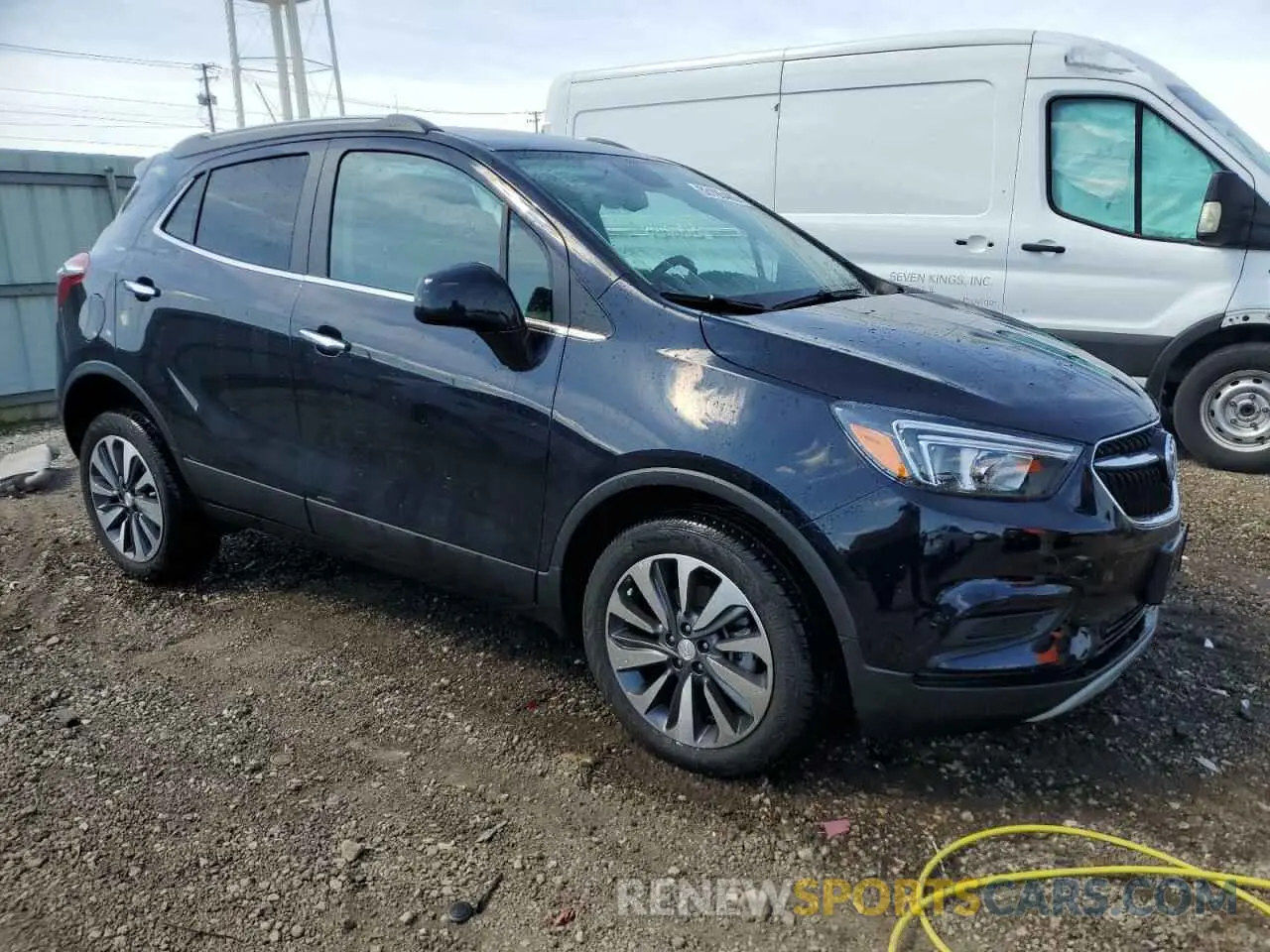 4 Photograph of a damaged car KL4CJESM3NB559071 BUICK ENCORE 2022