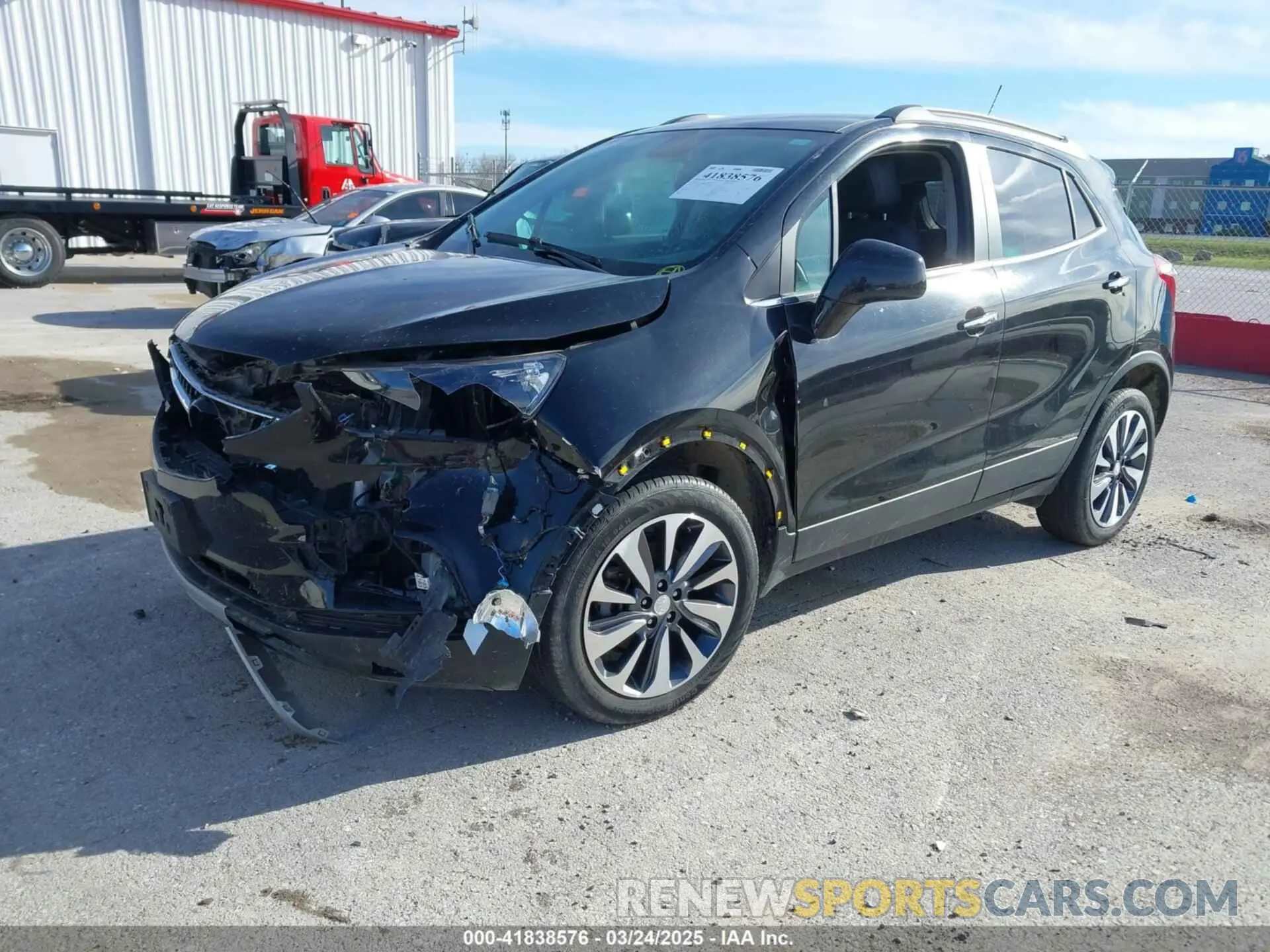 2 Photograph of a damaged car KL4CJESM4NB535233 BUICK ENCORE 2022