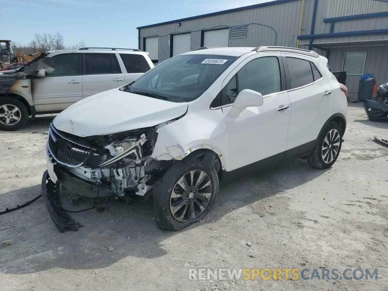 1 Photograph of a damaged car KL4CJESM4NB564134 BUICK ENCORE 2022