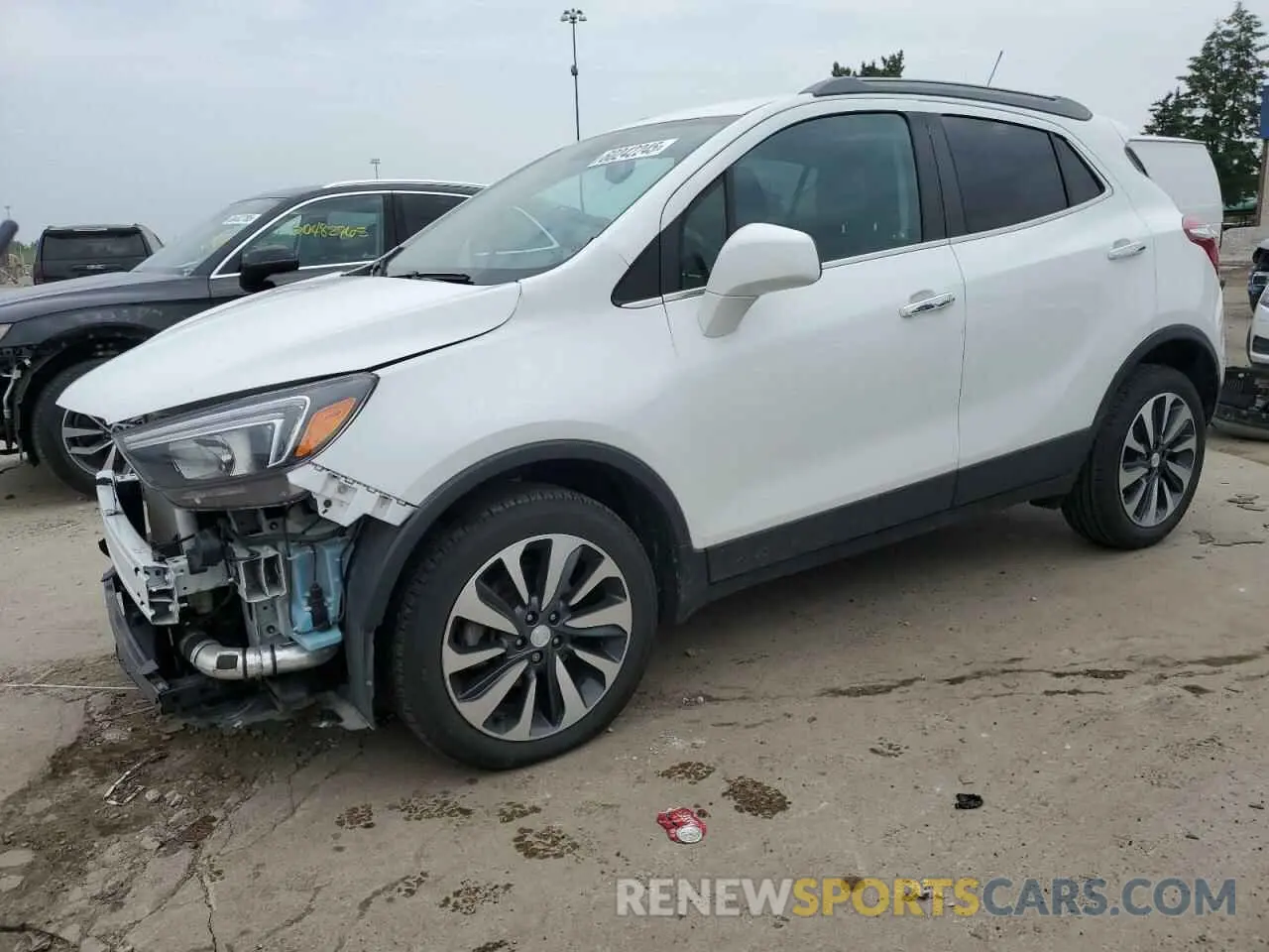 1 Photograph of a damaged car KL4CJESM5NB500376 BUICK ENCORE 2022