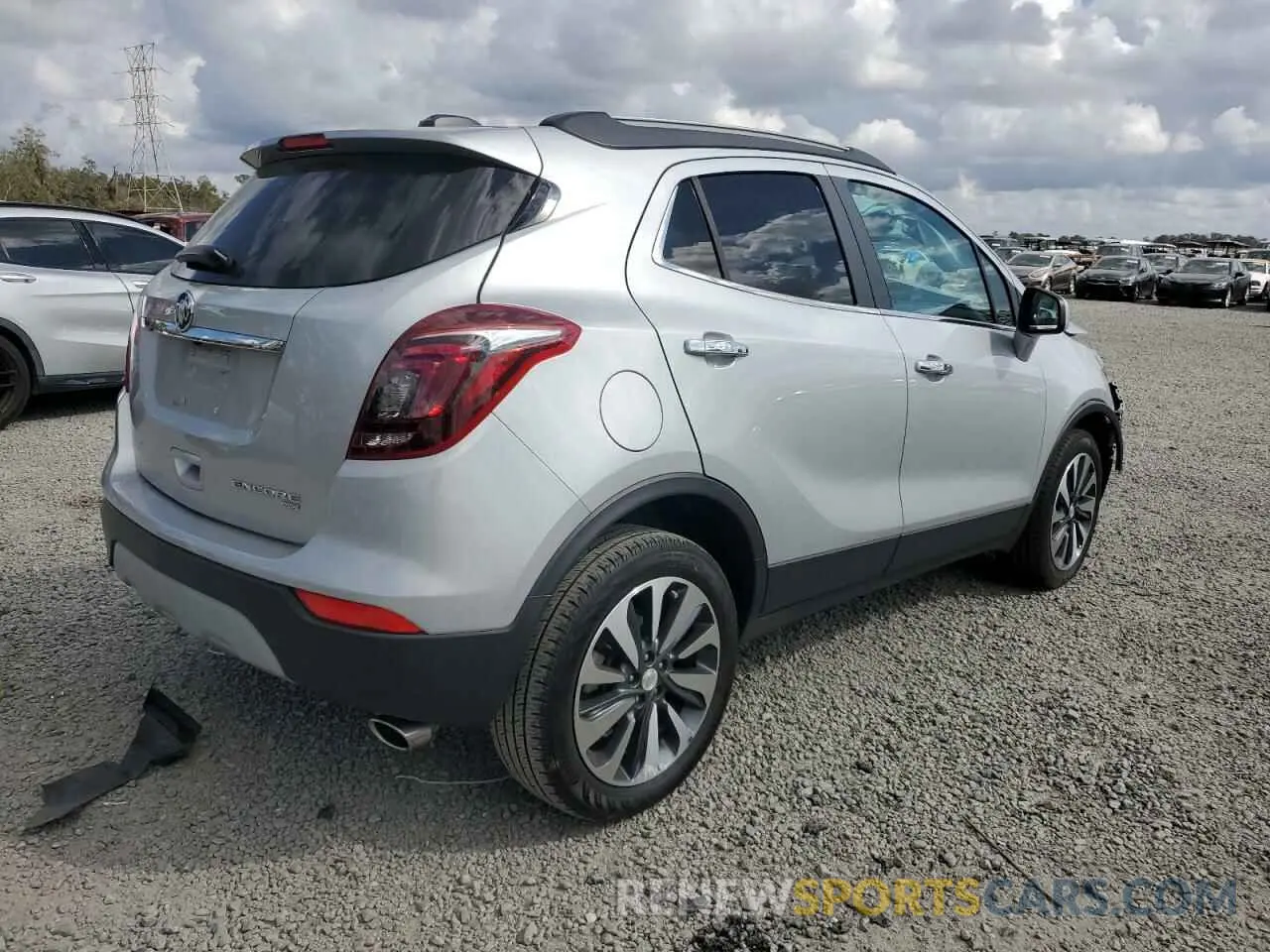 3 Photograph of a damaged car KL4CJESM5NB514309 BUICK ENCORE 2022