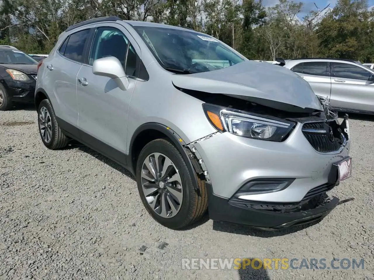4 Photograph of a damaged car KL4CJESM5NB514309 BUICK ENCORE 2022