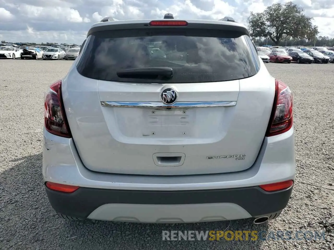 6 Photograph of a damaged car KL4CJESM5NB514309 BUICK ENCORE 2022