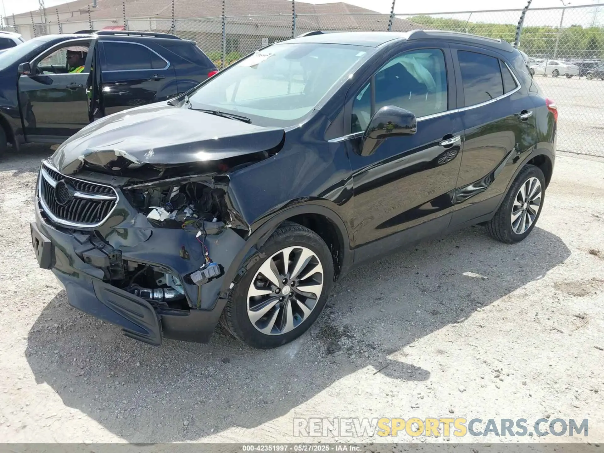 2 Photograph of a damaged car KL4CJESM5NB556897 BUICK ENCORE 2022