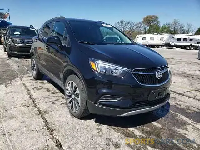 15 Photograph of a damaged car KL4CJESM6NB502122 BUICK ENCORE 2022