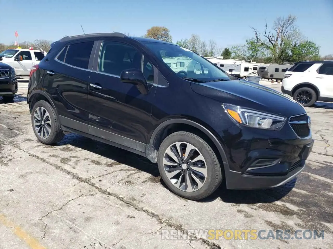 4 Photograph of a damaged car KL4CJESM6NB502122 BUICK ENCORE 2022