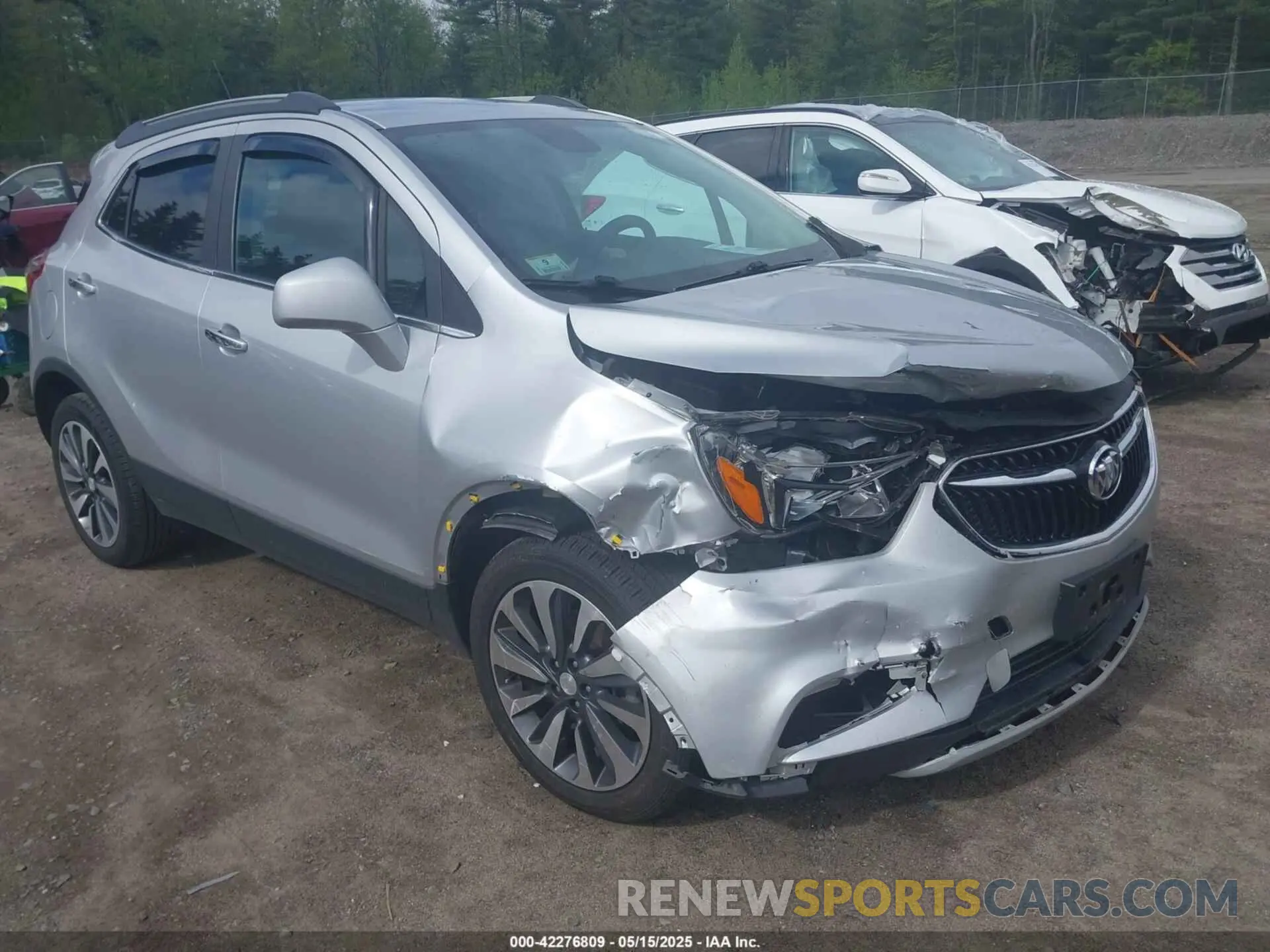 1 Photograph of a damaged car KL4CJESM6NB518420 BUICK ENCORE 2022