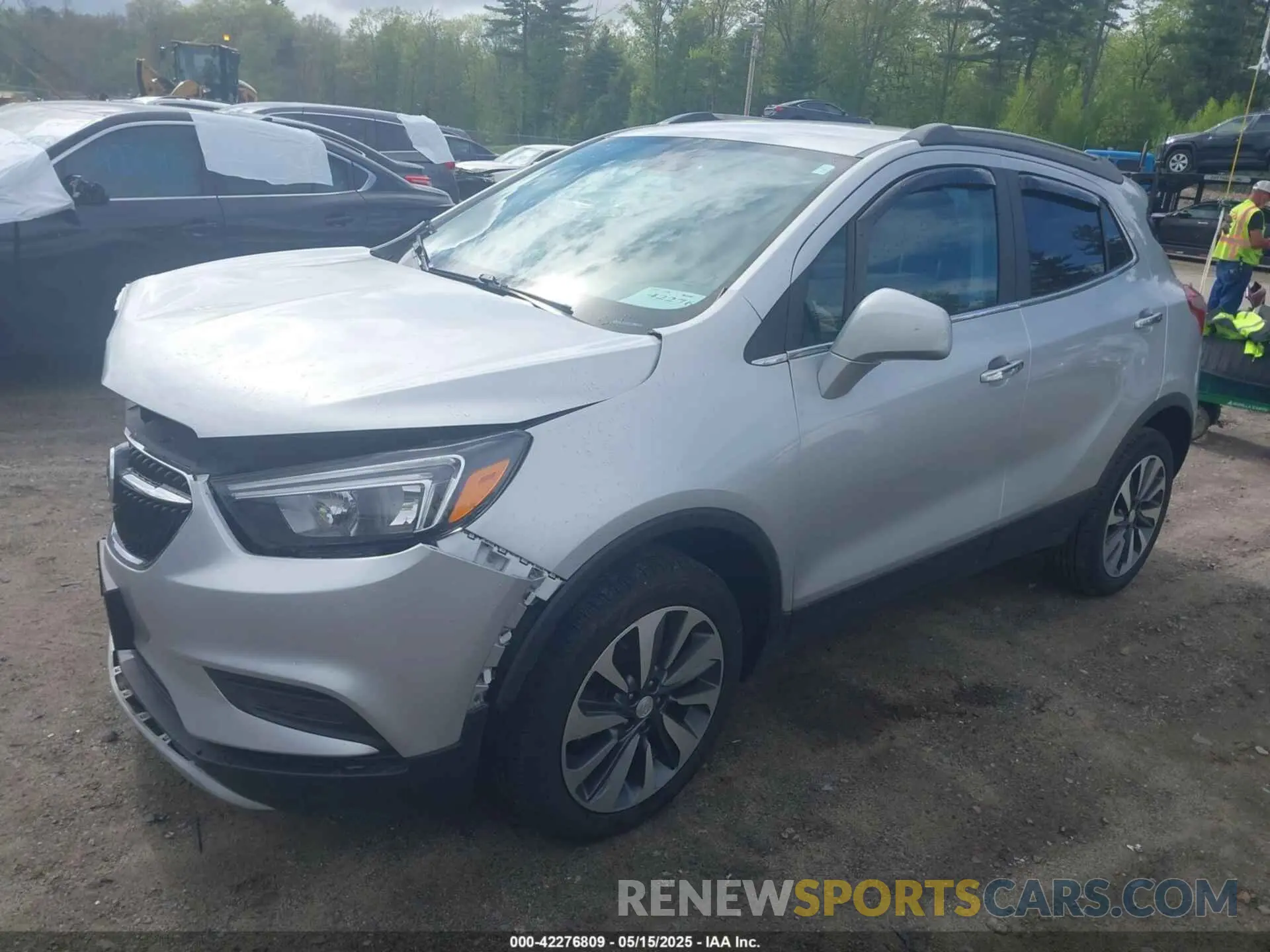 2 Photograph of a damaged car KL4CJESM6NB518420 BUICK ENCORE 2022