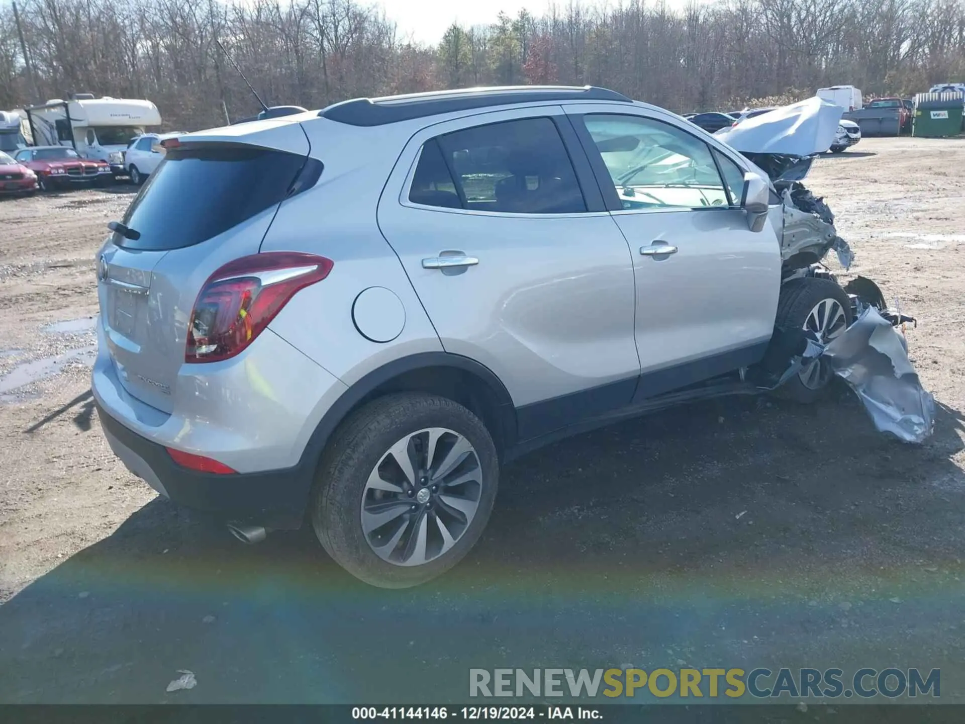 4 Photograph of a damaged car KL4CJESM6NB552552 BUICK ENCORE 2022