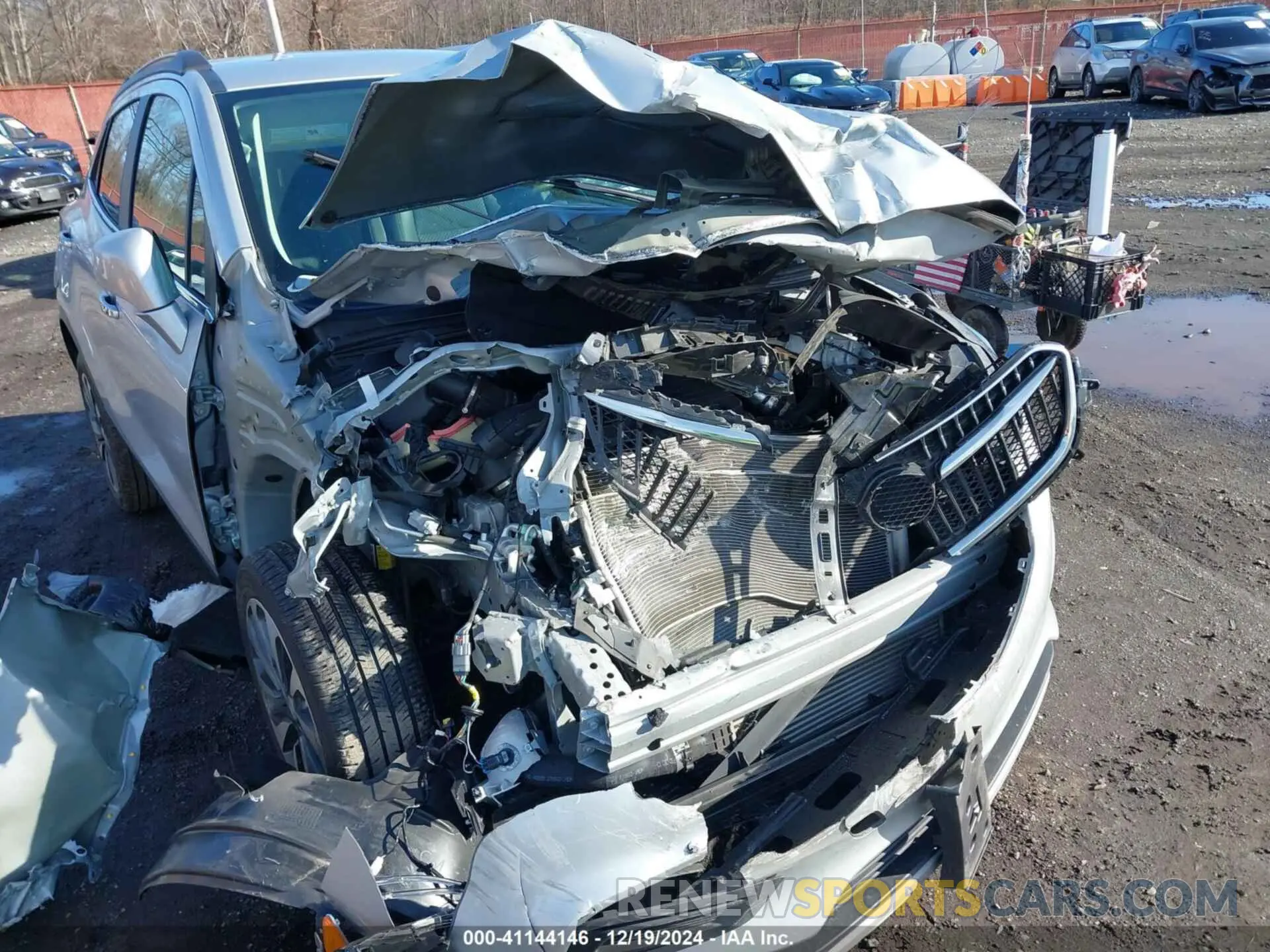 6 Photograph of a damaged car KL4CJESM6NB552552 BUICK ENCORE 2022