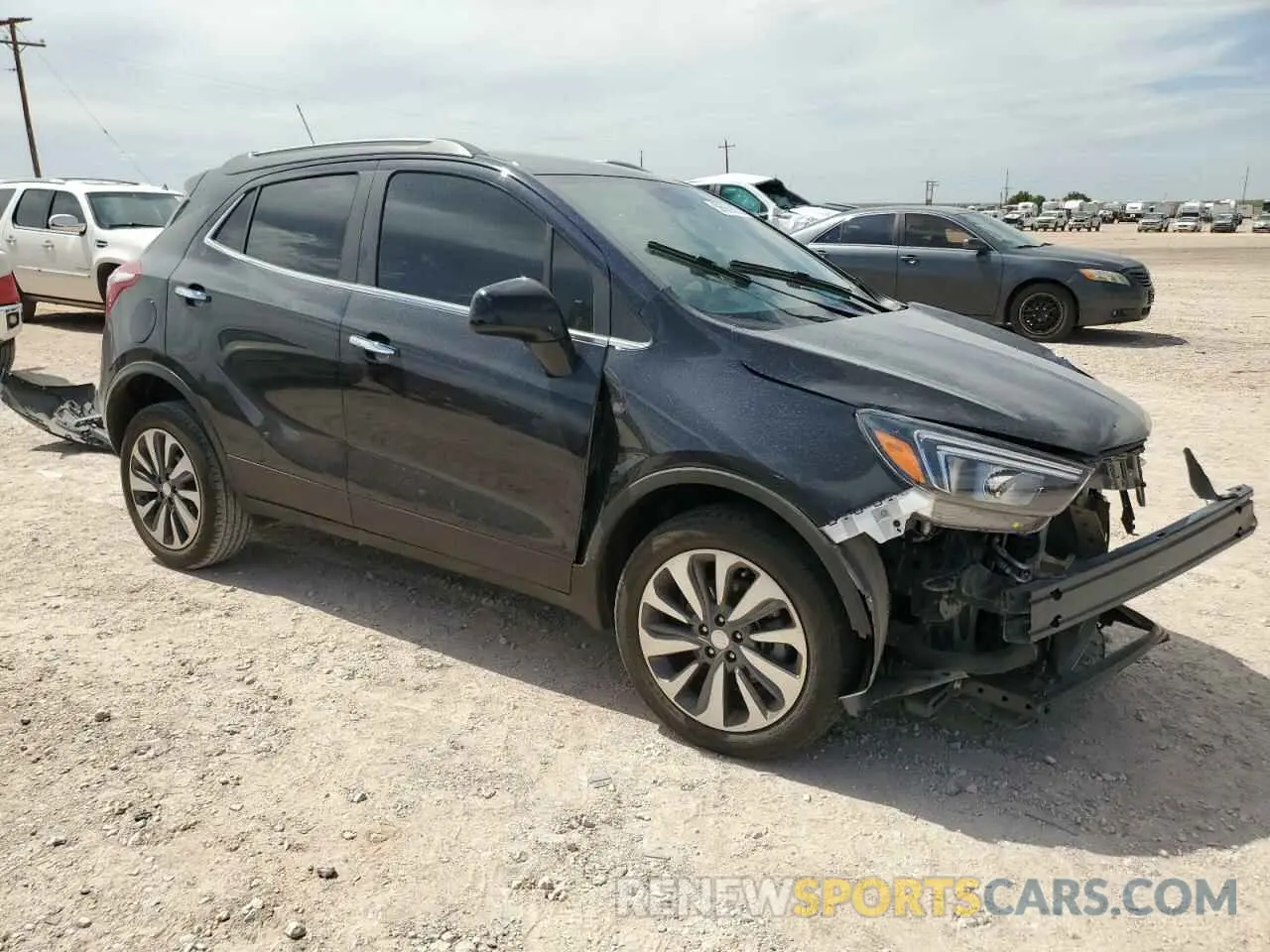 4 Photograph of a damaged car KL4CJESM6NB561588 BUICK ENCORE 2022