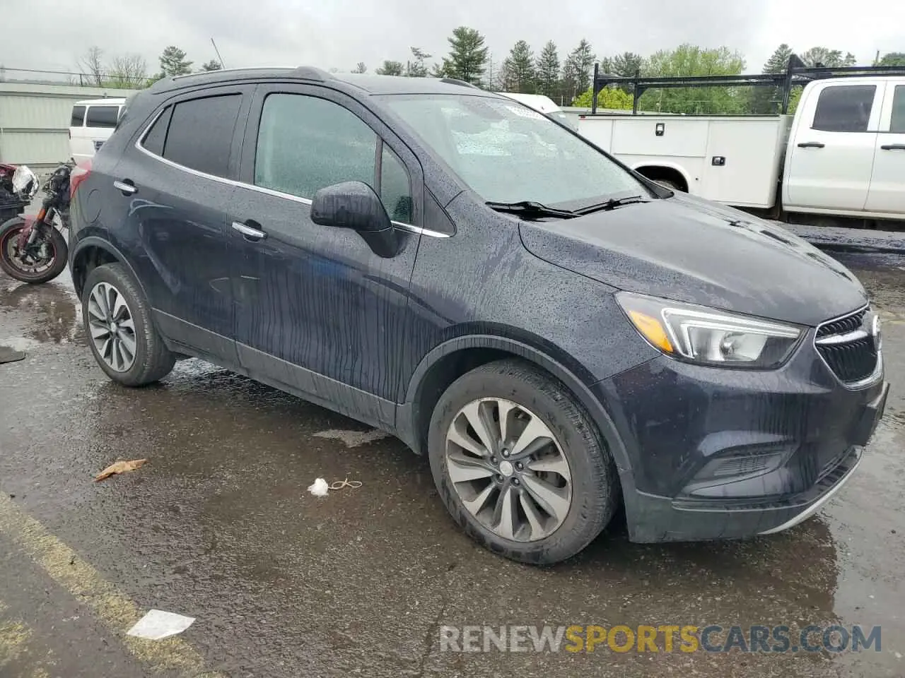 4 Photograph of a damaged car KL4CJESM8NB512814 BUICK ENCORE 2022