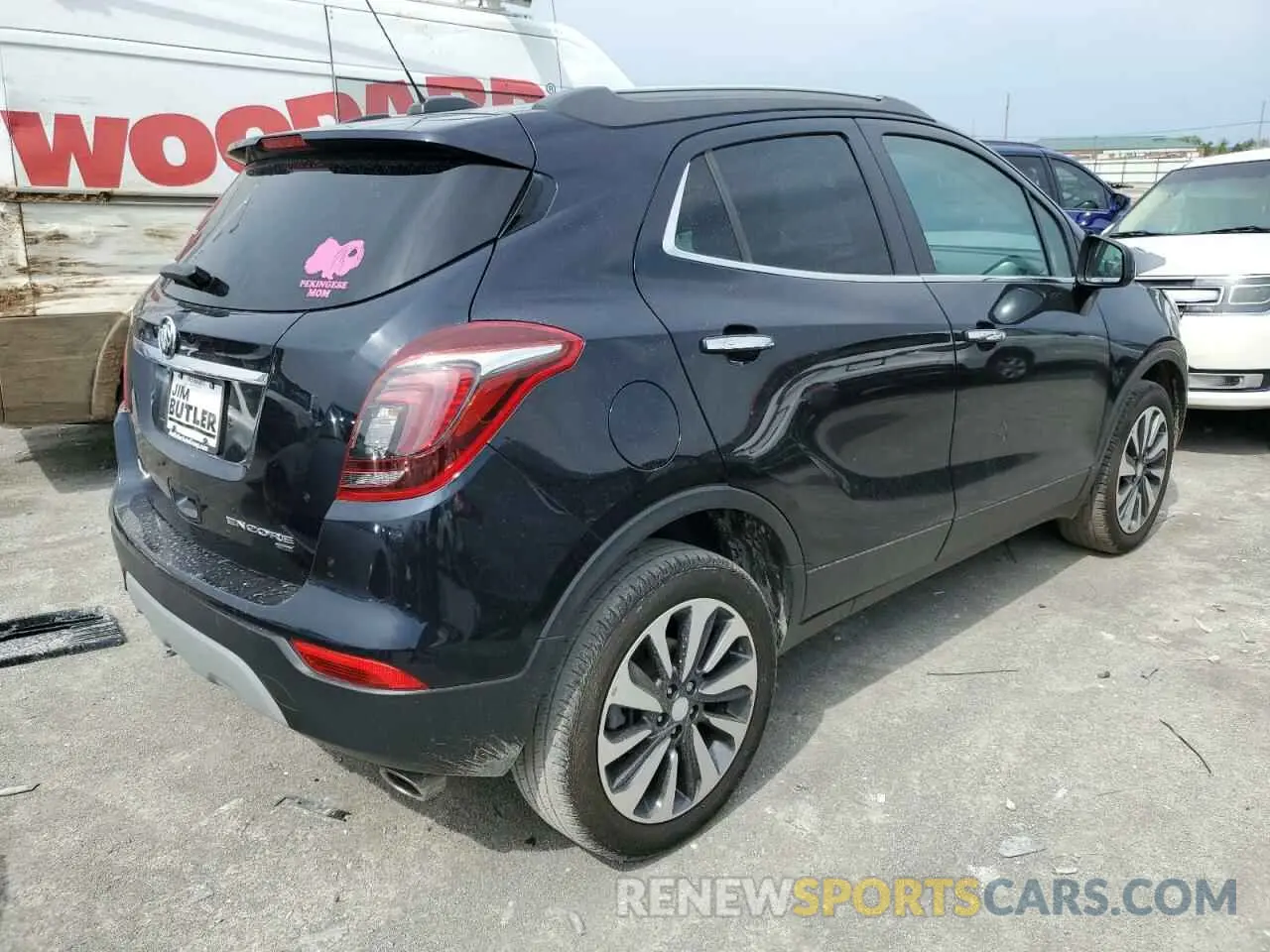 3 Photograph of a damaged car KL4CJESM8NB524462 BUICK ENCORE 2022