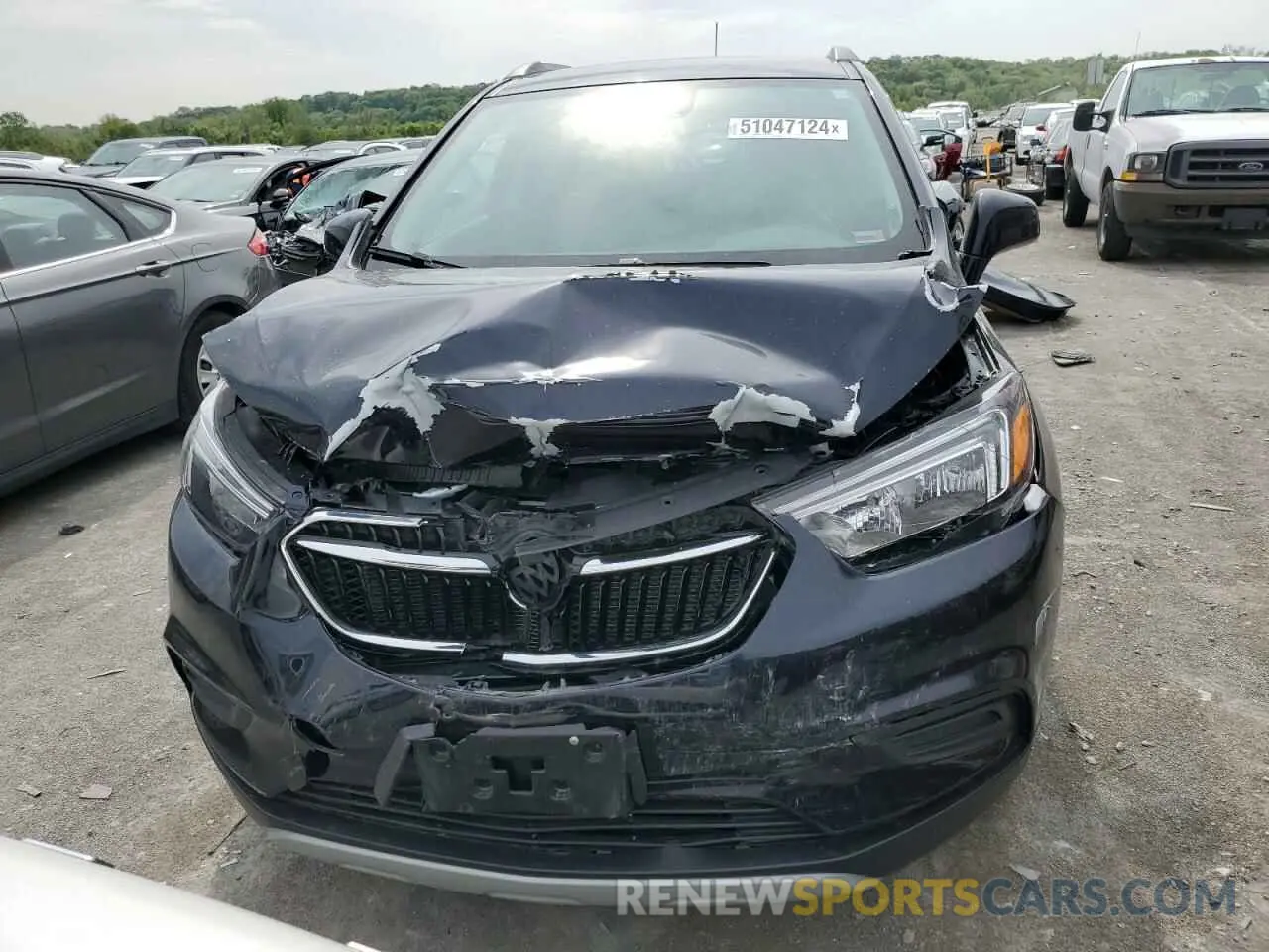 5 Photograph of a damaged car KL4CJESM8NB524462 BUICK ENCORE 2022