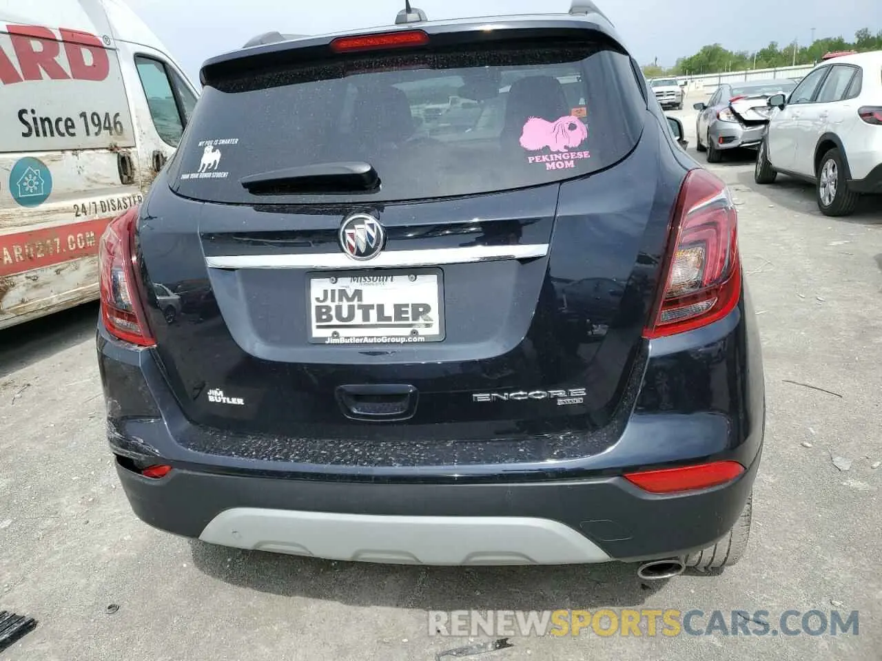 6 Photograph of a damaged car KL4CJESM8NB524462 BUICK ENCORE 2022