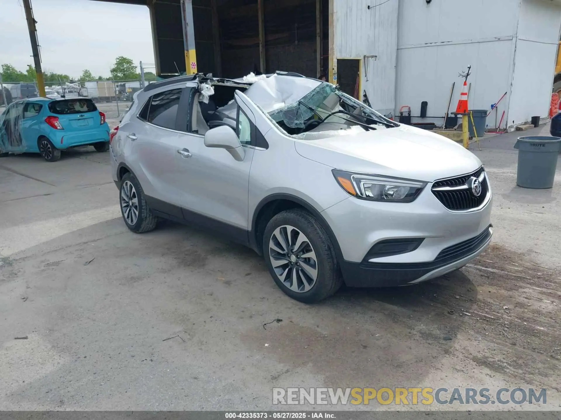 1 Photograph of a damaged car KL4CJESM9NB567093 BUICK ENCORE 2022