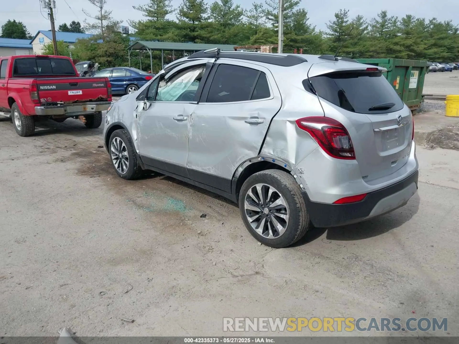 3 Photograph of a damaged car KL4CJESM9NB567093 BUICK ENCORE 2022