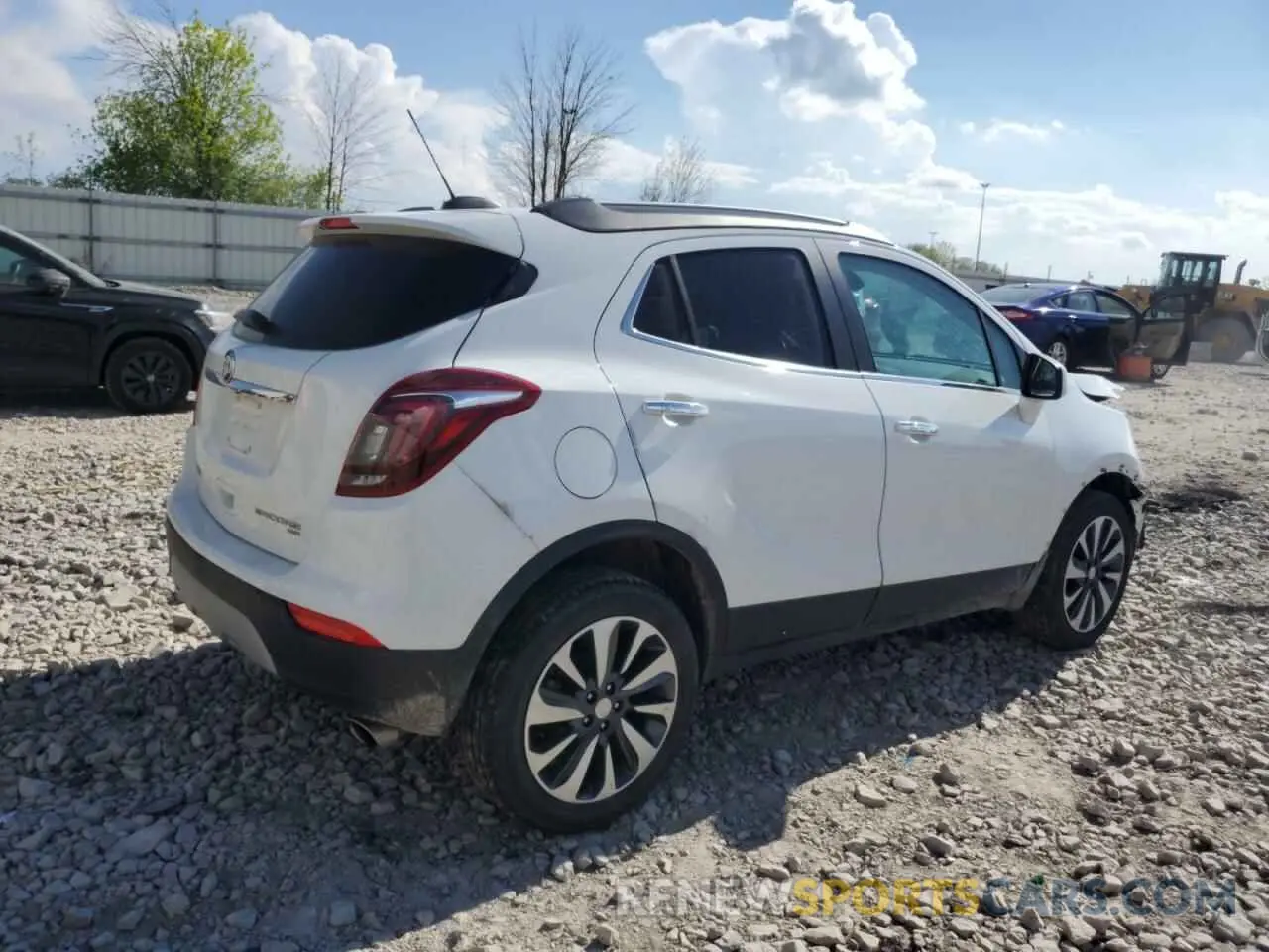 3 Photograph of a damaged car KL4CJESMXNB527346 BUICK ENCORE 2022