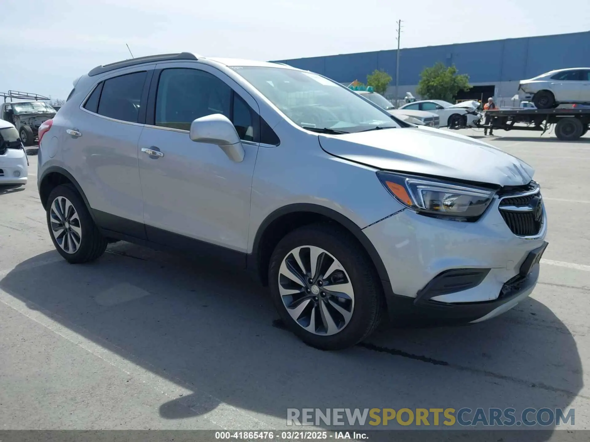 1 Photograph of a damaged car KL4CJESMXNB561903 BUICK ENCORE 2022