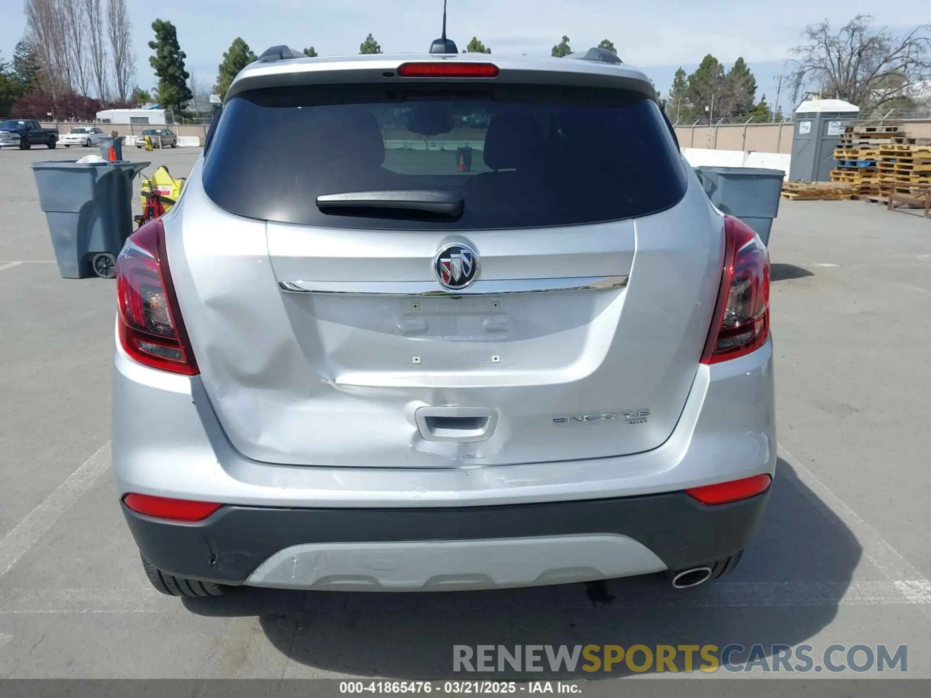 17 Photograph of a damaged car KL4CJESMXNB561903 BUICK ENCORE 2022