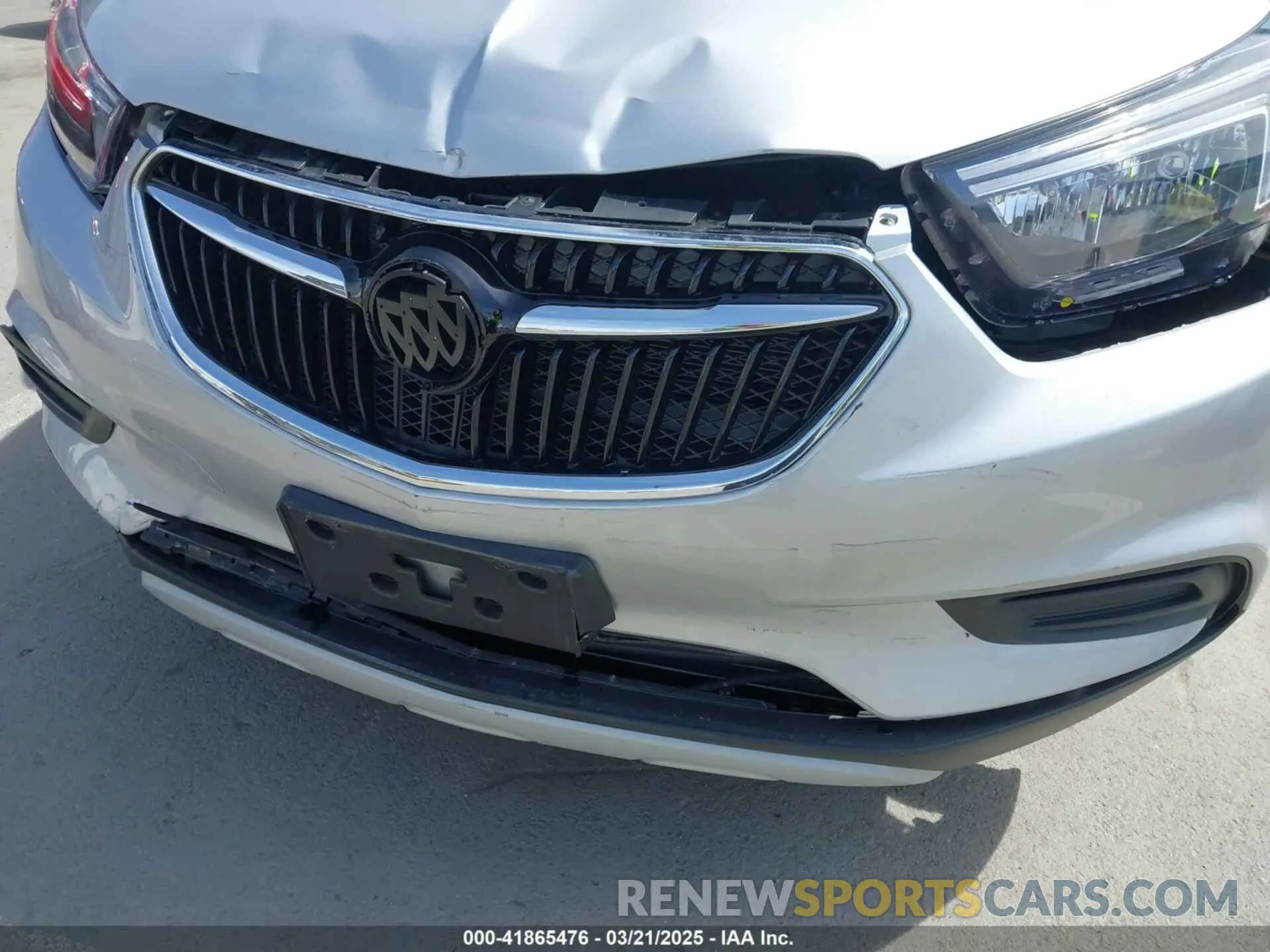 6 Photograph of a damaged car KL4CJESMXNB561903 BUICK ENCORE 2022