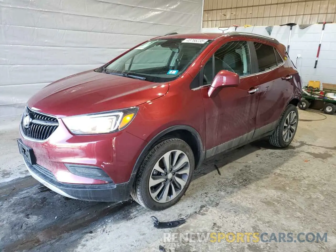 1 Photograph of a damaged car KL4CJESMXNB568978 BUICK ENCORE 2022