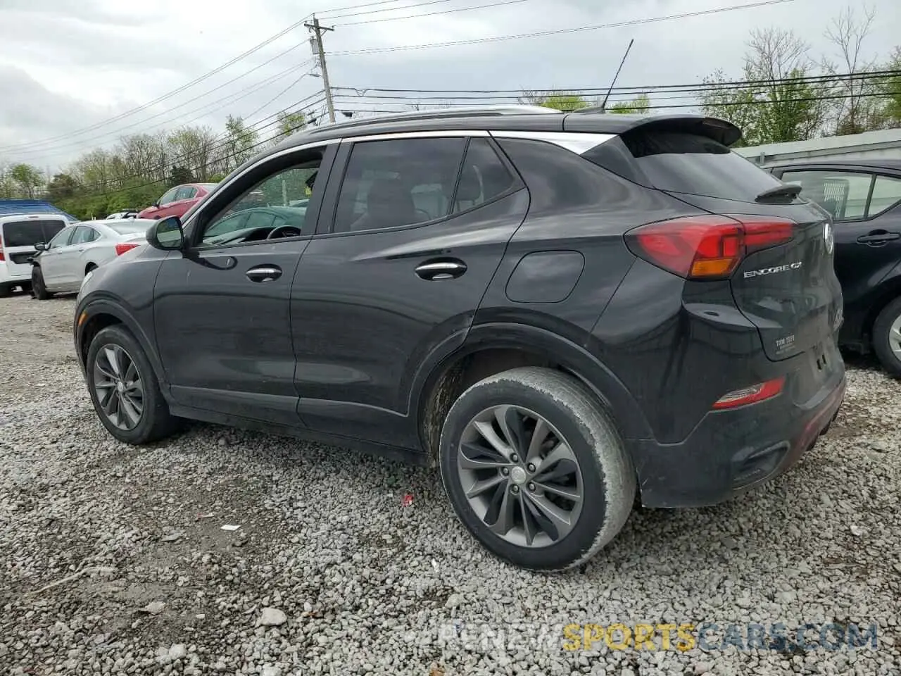2 Photograph of a damaged car KL4MMBS20NB025566 BUICK ENCORE 2022