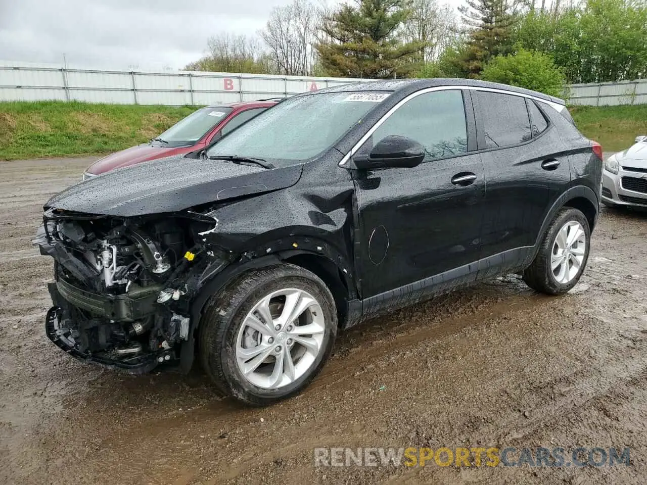 1 Photograph of a damaged car KL4MMBS20NB115610 BUICK ENCORE 2022