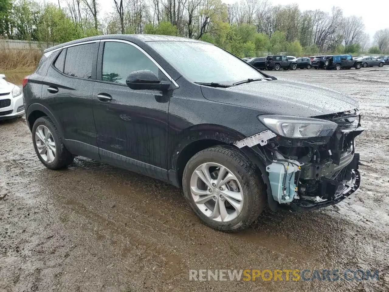 4 Photograph of a damaged car KL4MMBS20NB115610 BUICK ENCORE 2022