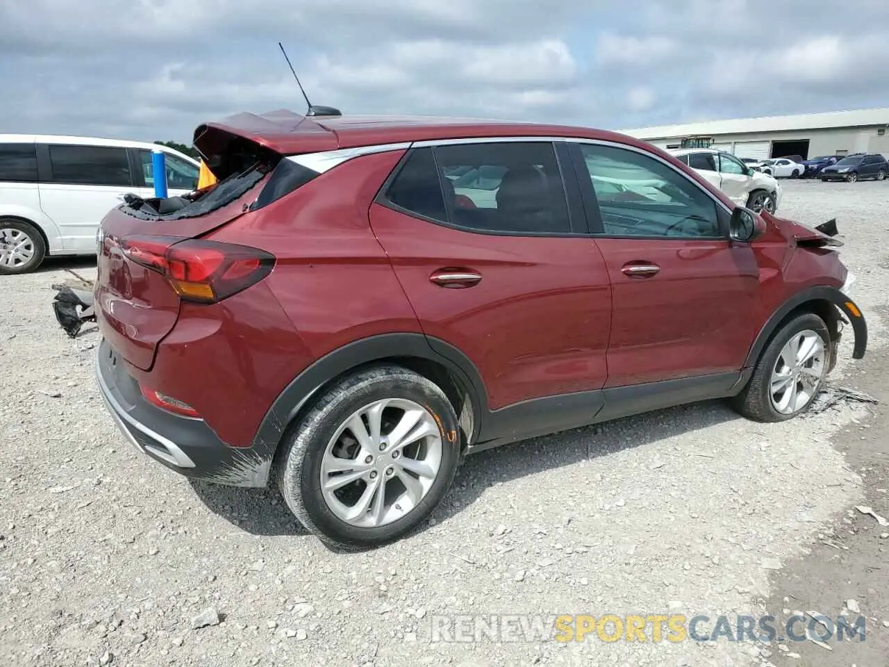 3 Photograph of a damaged car KL4MMBS23NB136127 BUICK ENCORE 2022