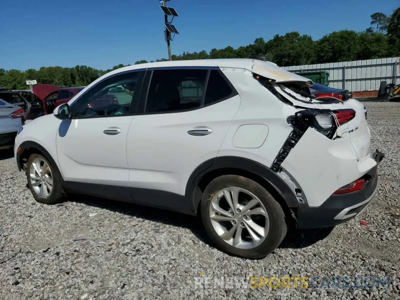 2 Photograph of a damaged car KL4MMBS25NB131365 BUICK ENCORE 2022