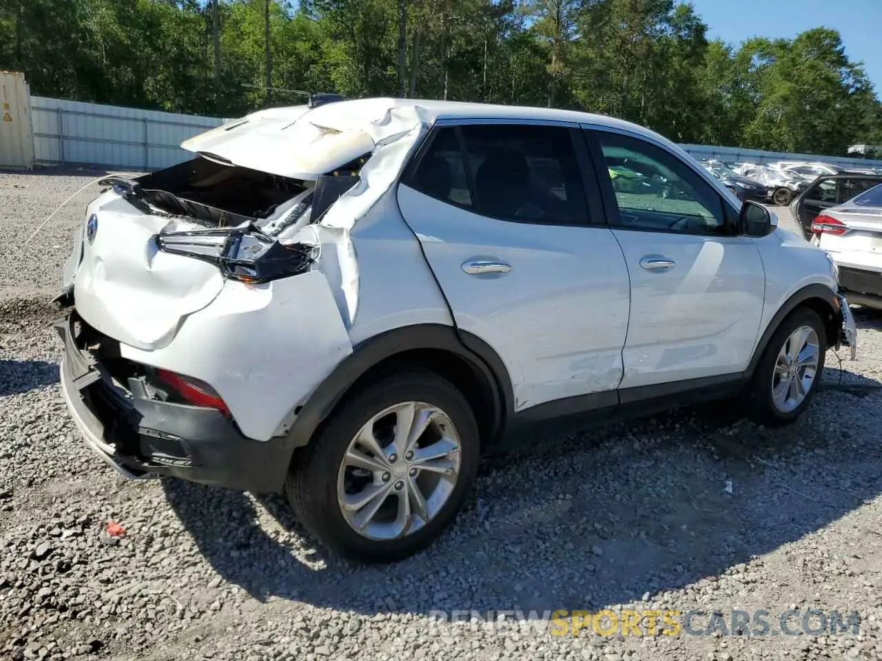 3 Photograph of a damaged car KL4MMBS25NB131365 BUICK ENCORE 2022