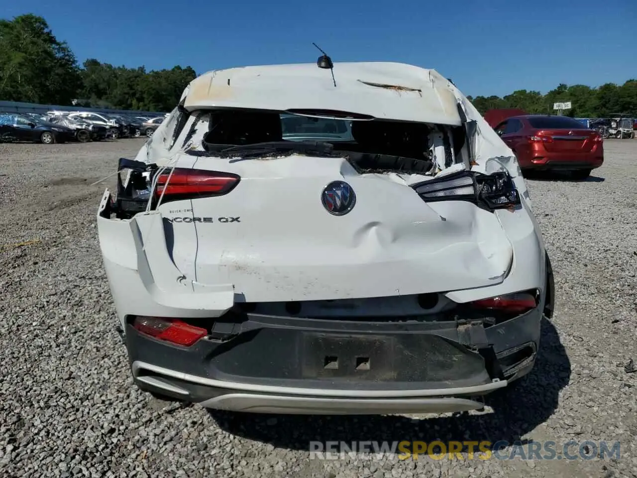 6 Photograph of a damaged car KL4MMBS25NB131365 BUICK ENCORE 2022