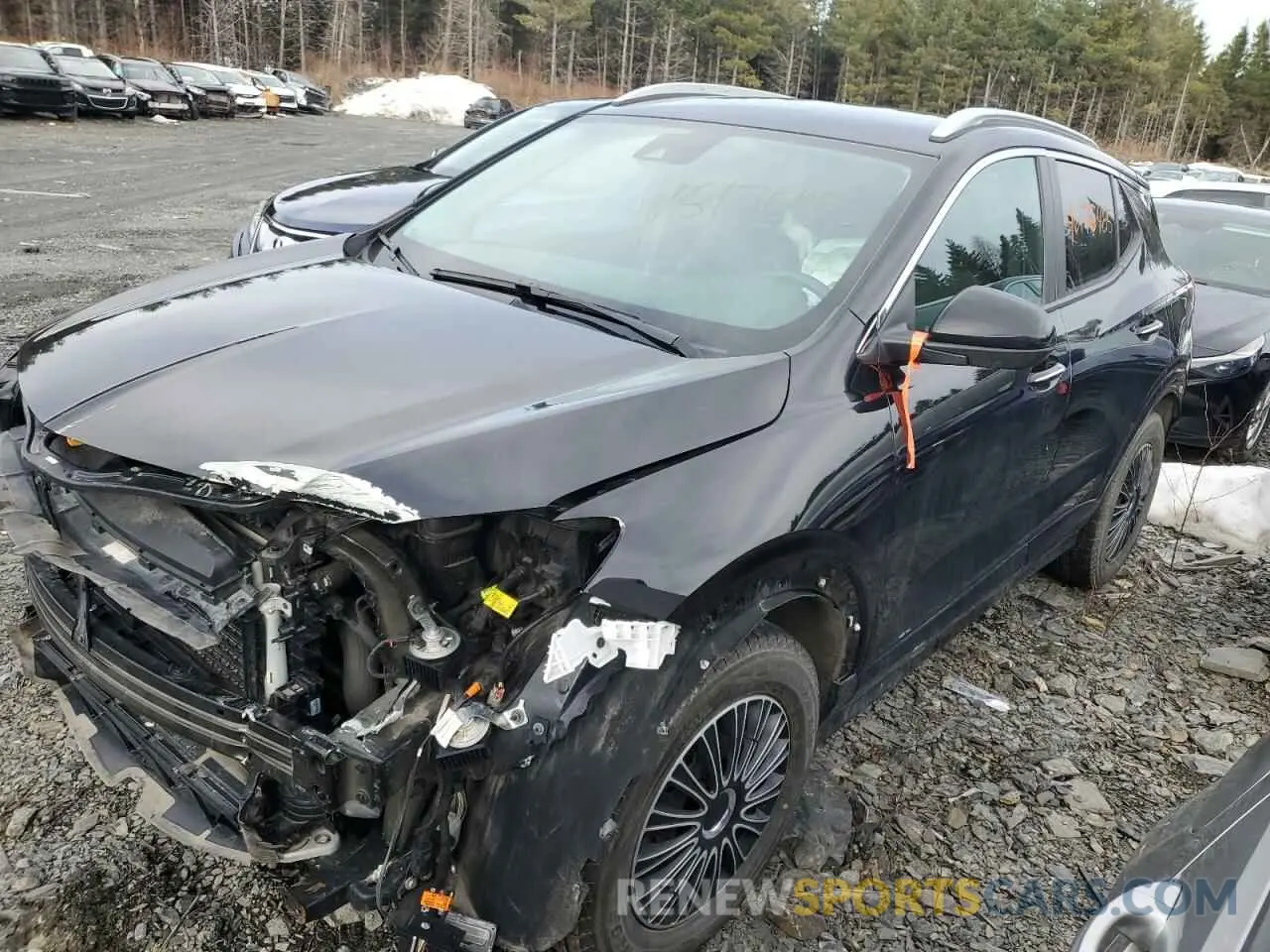 1 Photograph of a damaged car KL4MMCSL0NB036596 BUICK ENCORE 2022