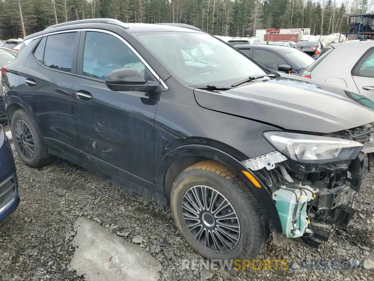 4 Photograph of a damaged car KL4MMCSL0NB036596 BUICK ENCORE 2022