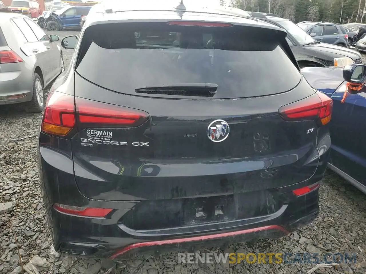 6 Photograph of a damaged car KL4MMCSL0NB036596 BUICK ENCORE 2022