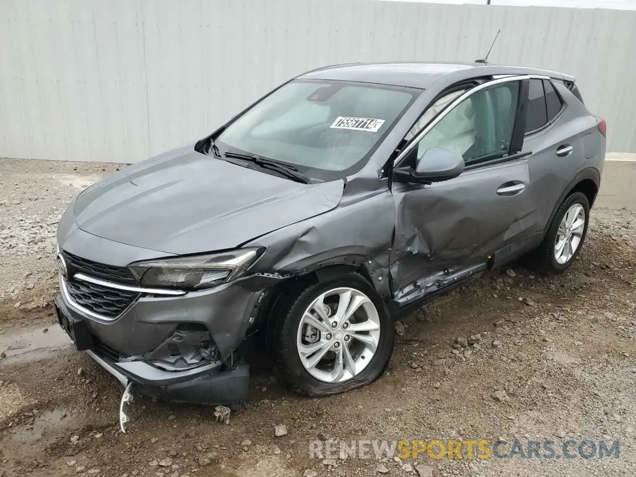 1 Photograph of a damaged car KL4MMCSL8NB079082 BUICK ENCORE 2022