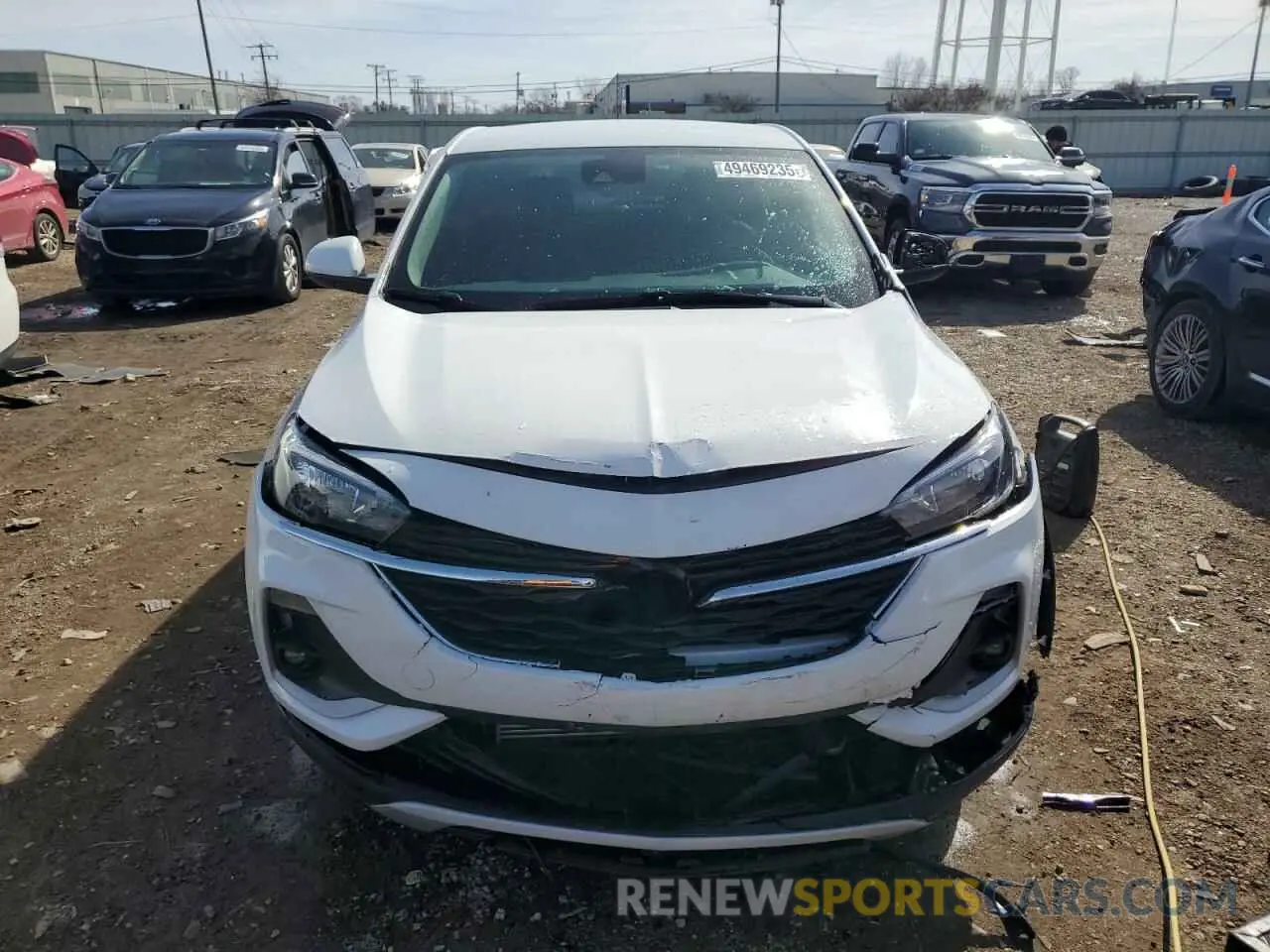 5 Photograph of a damaged car KL4MMCSL9NB053526 BUICK ENCORE 2022