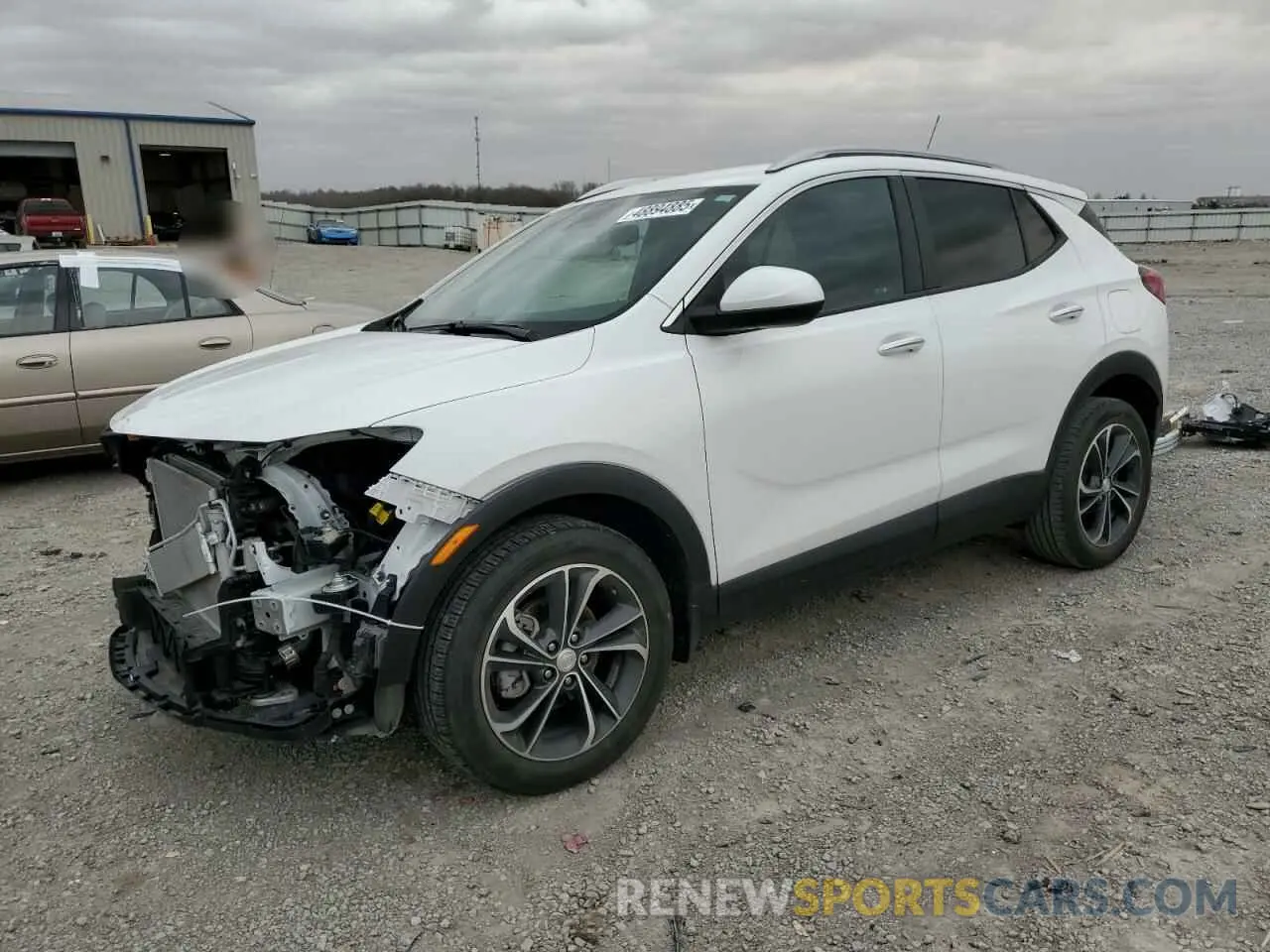 1 Photograph of a damaged car KL4MMDS20NB094365 BUICK ENCORE 2022