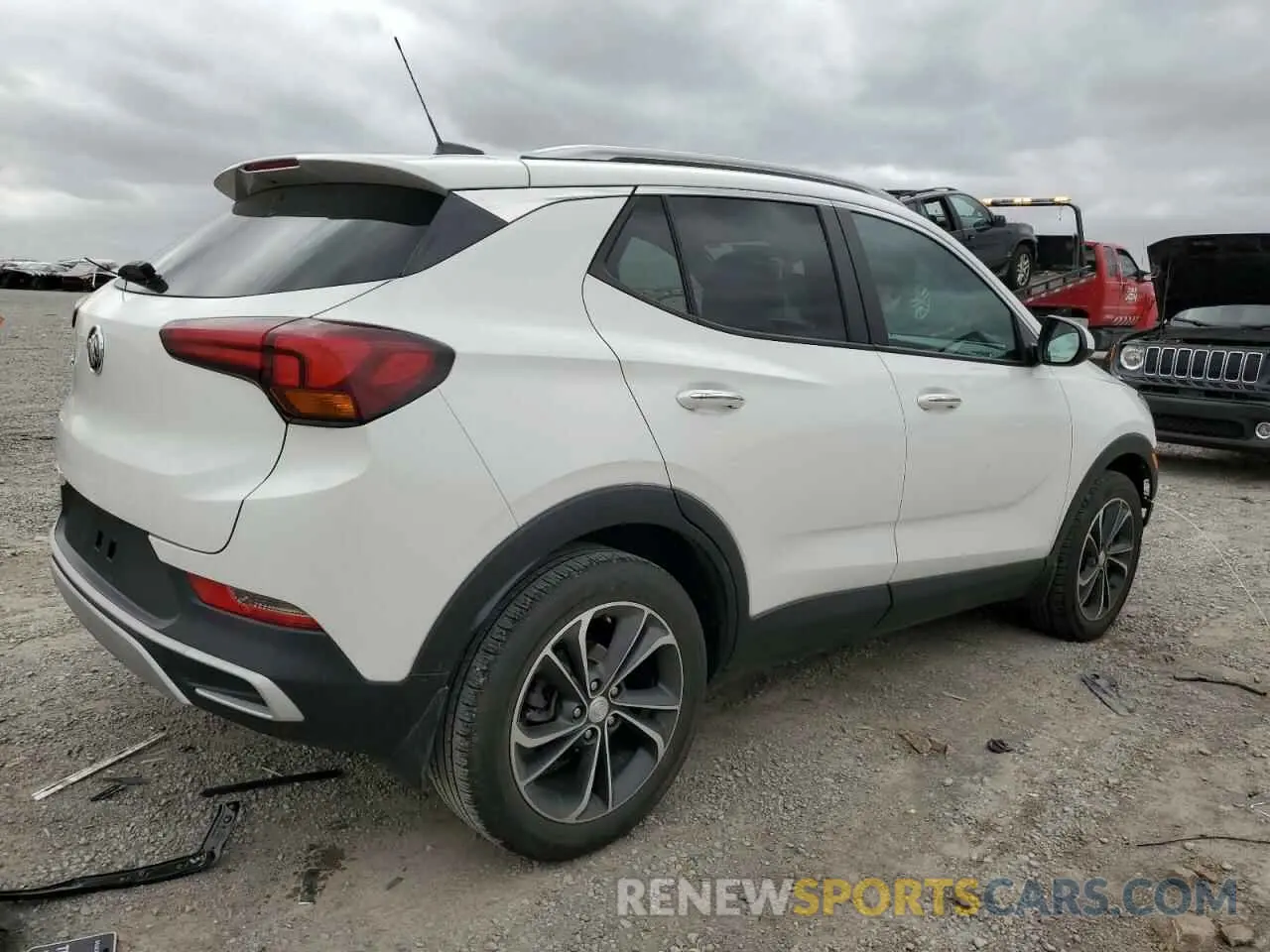 3 Photograph of a damaged car KL4MMDS20NB094365 BUICK ENCORE 2022