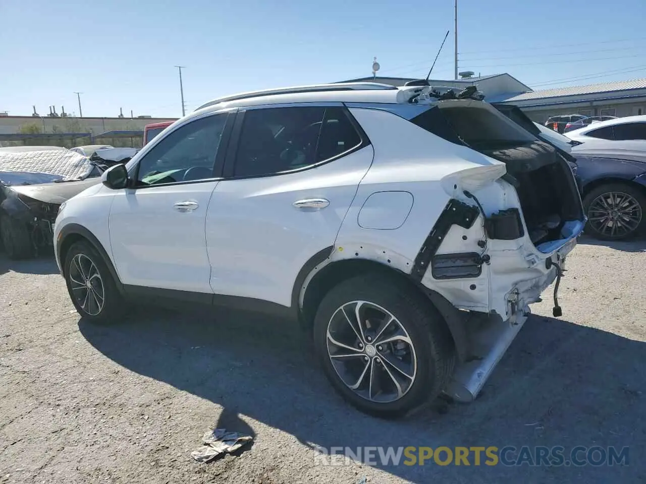 2 Photograph of a damaged car KL4MMDS20NB107194 BUICK ENCORE 2022