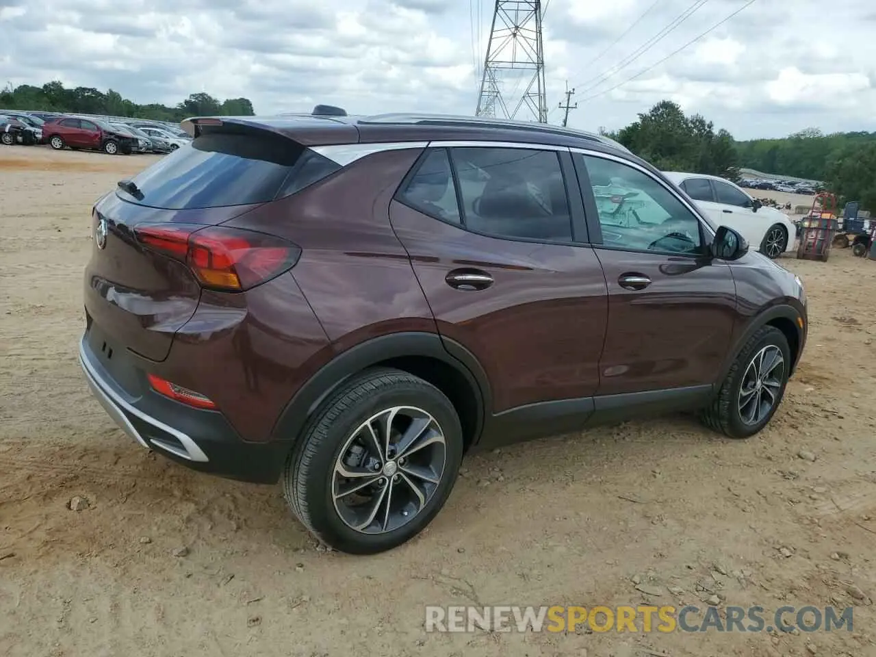 3 Photograph of a damaged car KL4MMDS21NB135568 BUICK ENCORE 2022