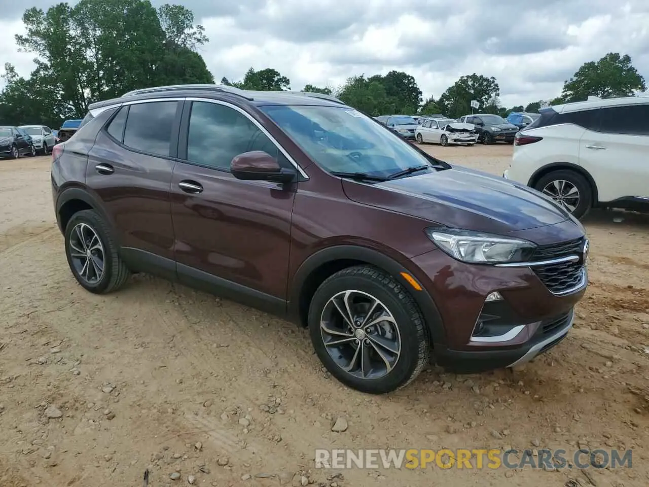 4 Photograph of a damaged car KL4MMDS21NB135568 BUICK ENCORE 2022