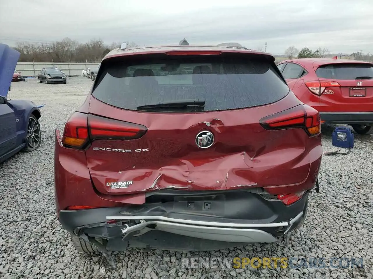 6 Photograph of a damaged car KL4MMDS23NB137144 BUICK ENCORE 2022