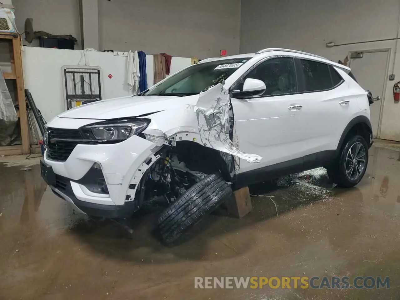 1 Photograph of a damaged car KL4MMDS24NB137444 BUICK ENCORE 2022